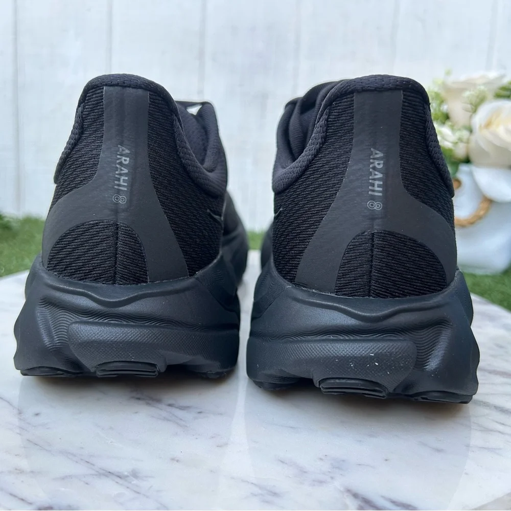 HOKA Arahi 8 women
Best seller NEW Sz 7.5D
COLOR: Black / Black - Picture 10 of 17